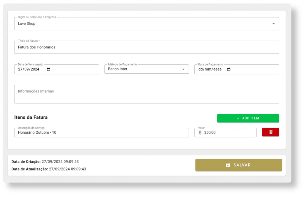 Painel Fácil - Sistema para Contabilidade - Cobrança